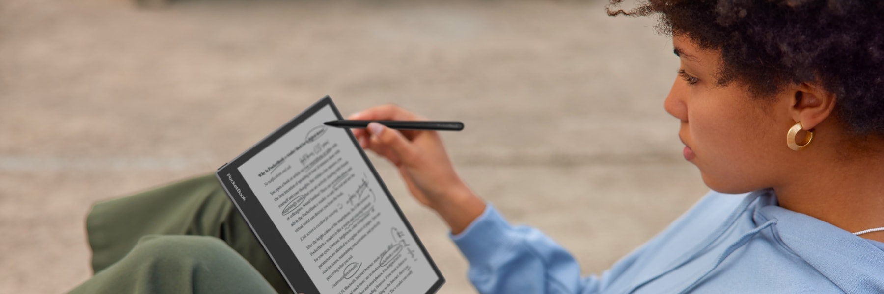 PocketBook InkPad Eo: un dispozitiv pentru e-note puternic, de 10,3 inch cu ecran color E Ink Kaleido 3