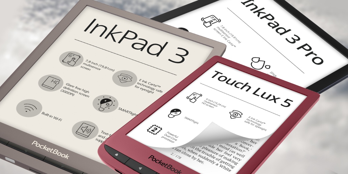 Firmware 6.7 pentru cinci modele PocketBook: un sunet mai bun și alte îmbunătățiri