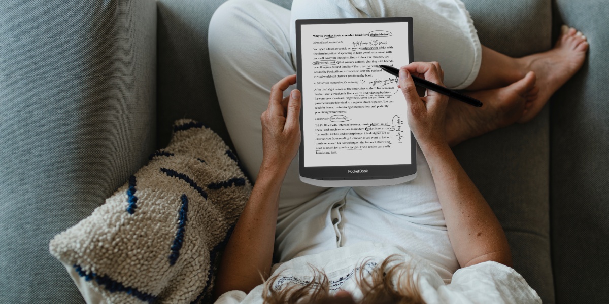 PocketBook InkPad X Pro: cu un ecran mare de 10,3 inchi, este dispozitivul excelent pentru a-ți lua notițe și lectura