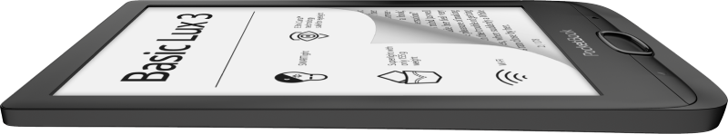 Din punctul de vedere al caracteristicilor optice, ecranul E Ink Carta ™ de 6 inci este cat se poate de asemanator cu o pagina tiparita obisnuita, garantand astfel o experienta de citire confortabila pentru ochi